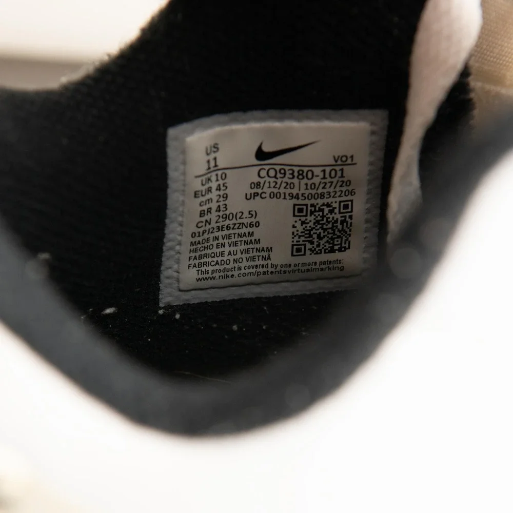 Nike LeBron Witness 5 Basketball Court Sneakers Mens 11 White Black CQ9380-101